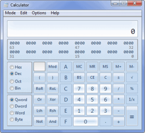 calculadora de windows