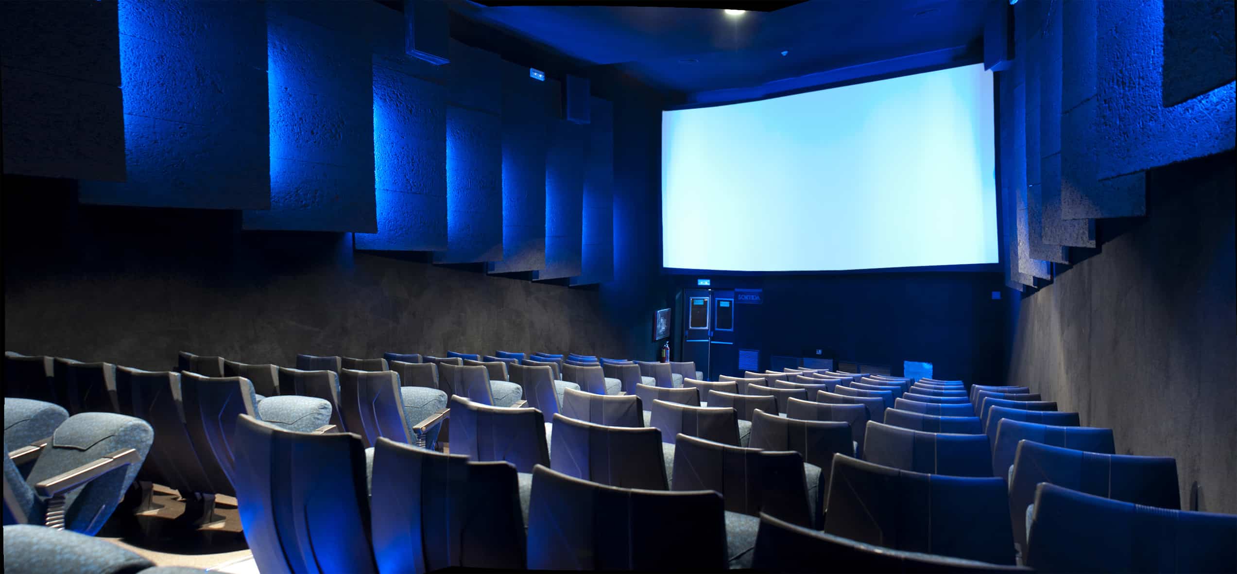 estructura de las salas de cine
